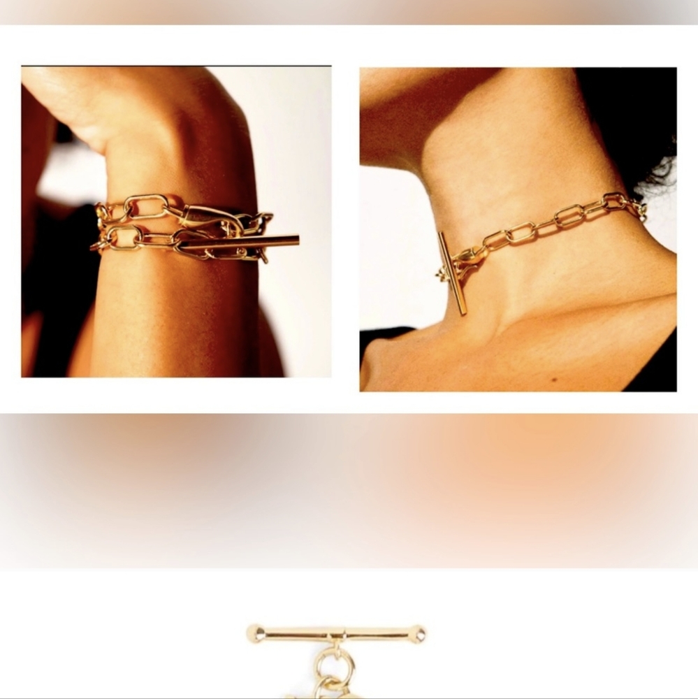 Loren Stewart Double Wrap Toggle Bracelet
